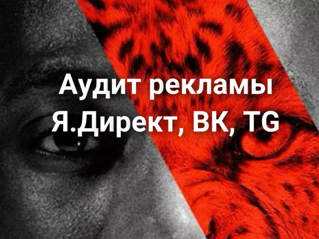 Аудит рекламного кабинета Яндекс Директ, ВК ADS, TG ADS